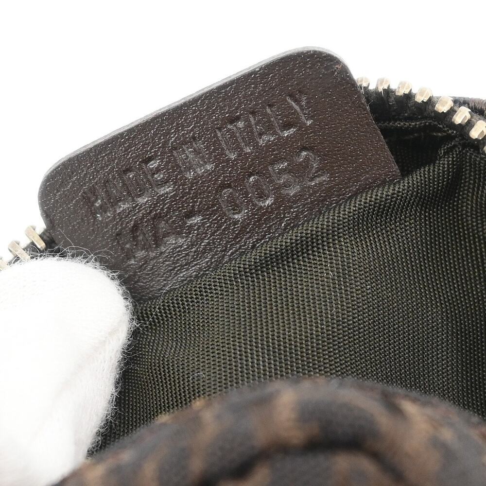 Christian Dior Canvas Vintage Trotter Pouch Brown - Picture 4 of 4